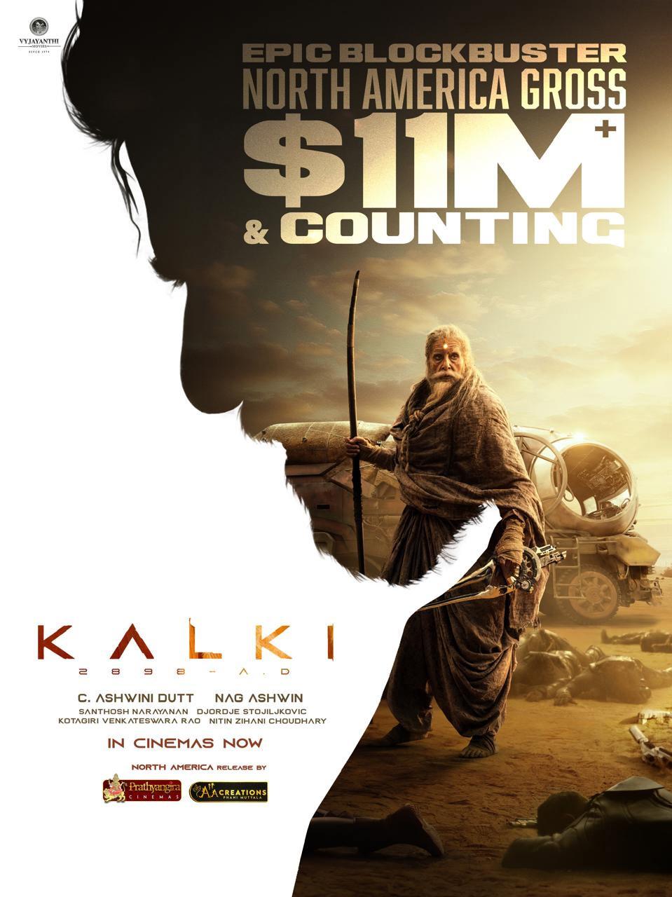 Kalki 2898AD enters top ten in North America