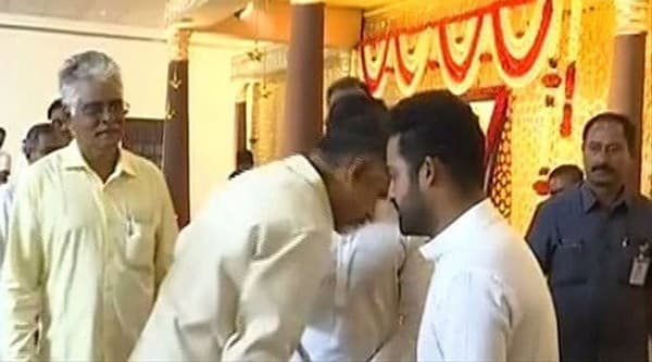 NTR, Chandrababu Naidu Secret Talk