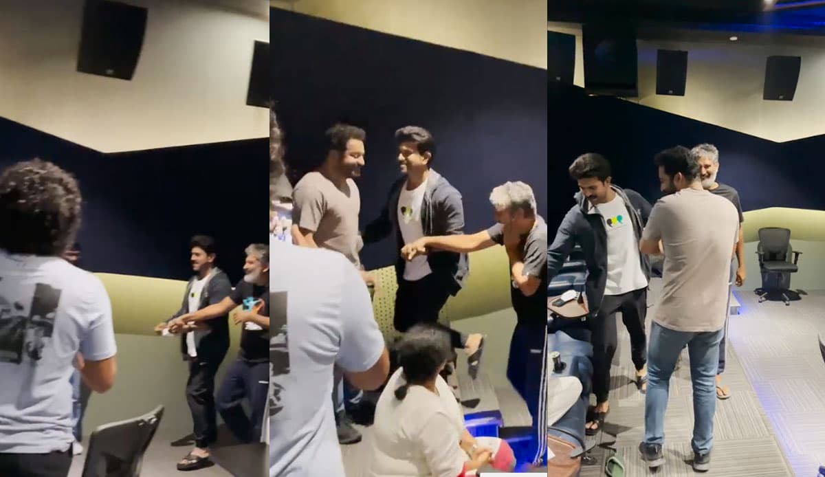 RRR trailer: NTR, Ram Charan's priceless reaction