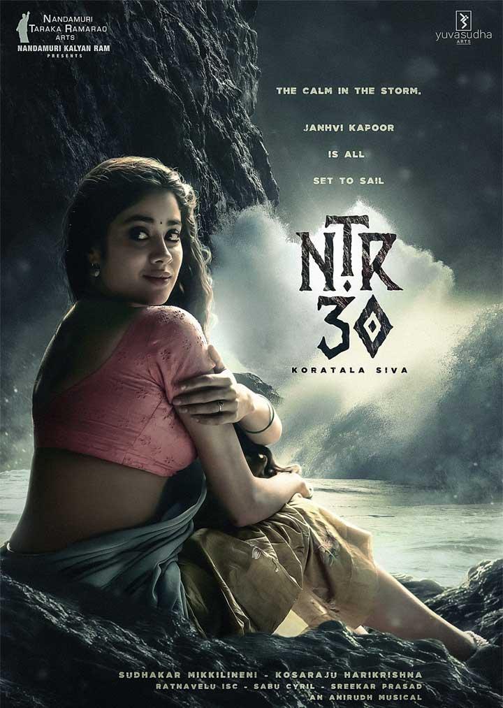 NTR30: Janhvi Kapoor welcomed grandly on B-Day