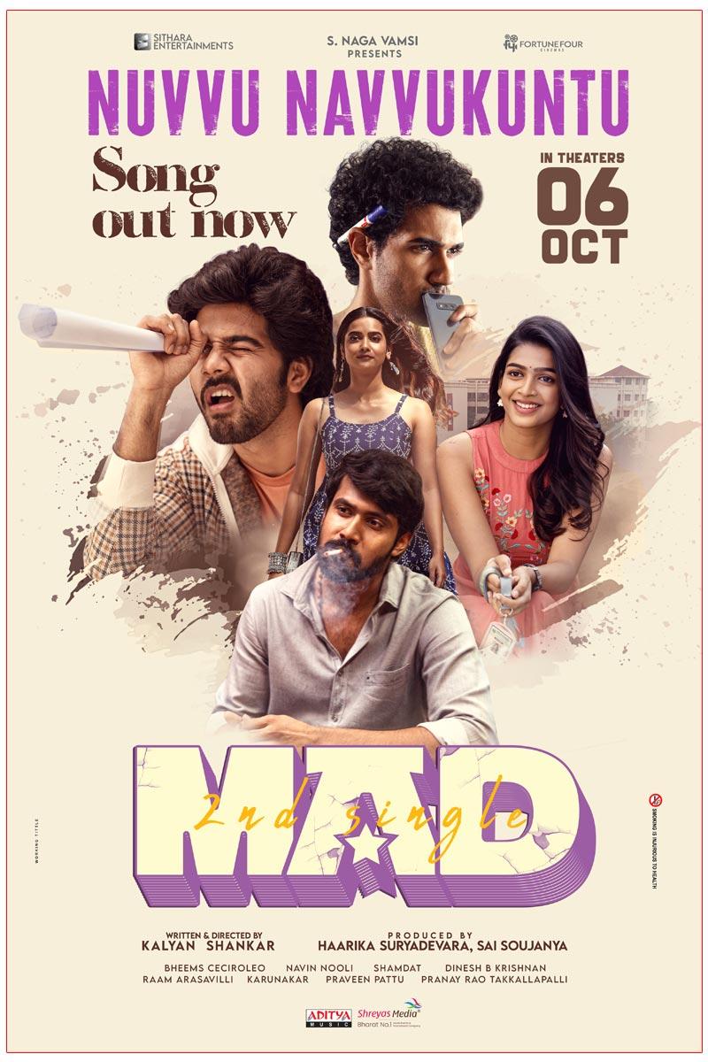 Nuvvu Navvukuntu From MAD Is Out