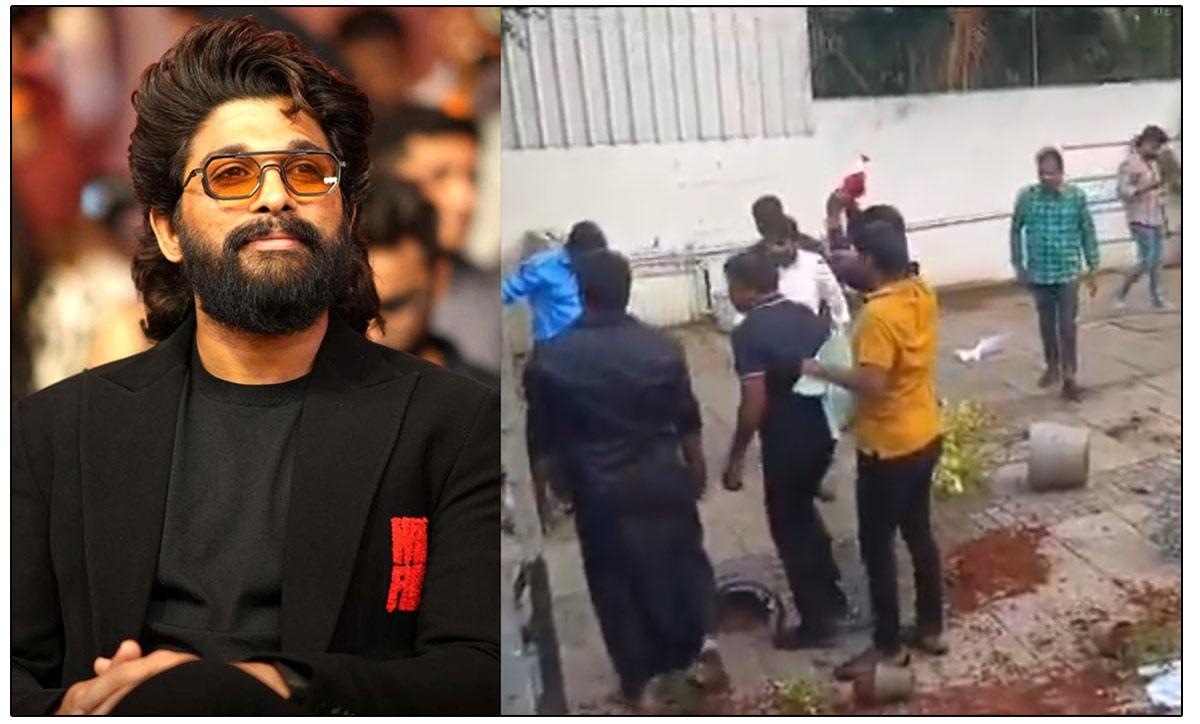 OU Leaders Attack Allu Arjun House