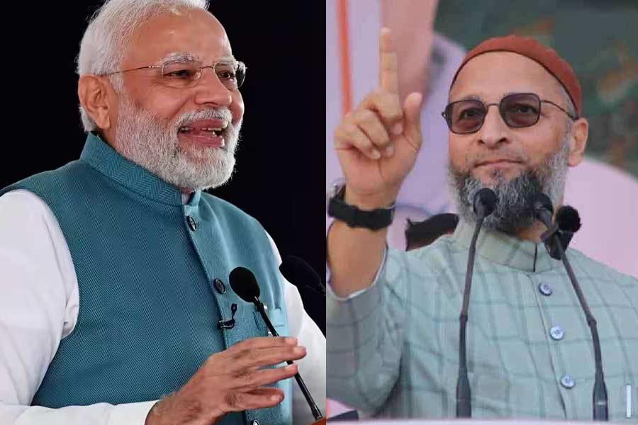 Modi basher Owaisi springs a surprise