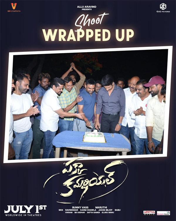 Its a wrap for Pakka Commercial