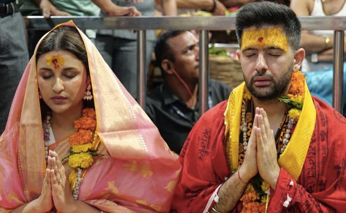 Parineeti Chopra, Raghav perform special pooja