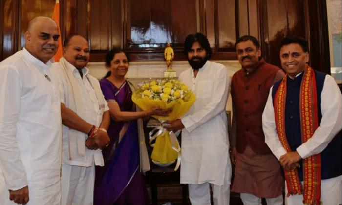 What Pawan Discussed with Nirmala Seetharaman?
