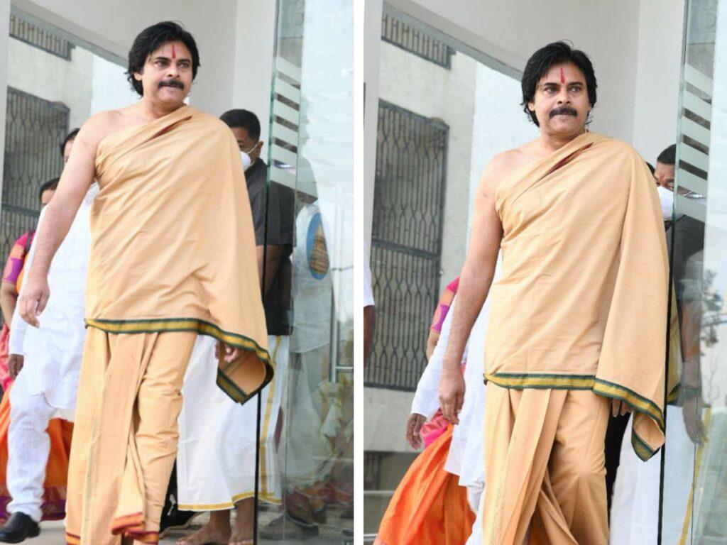 Pawan In Traditional Attire