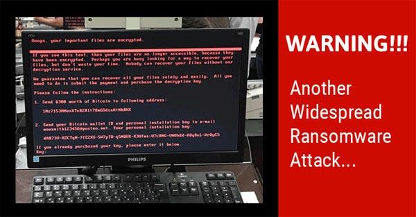 Petya Ransomware Deadly Attack