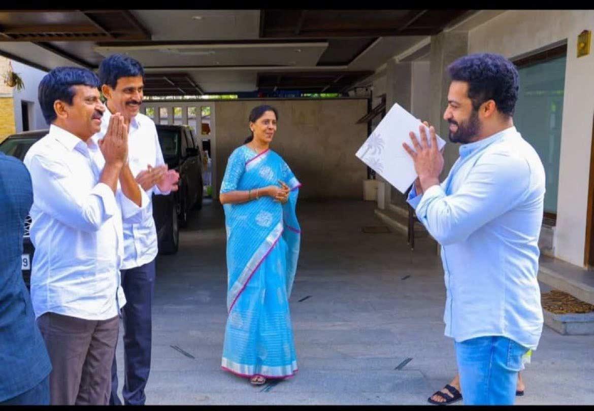 Minister Ponguleti Srinivas Reddy meets NTR