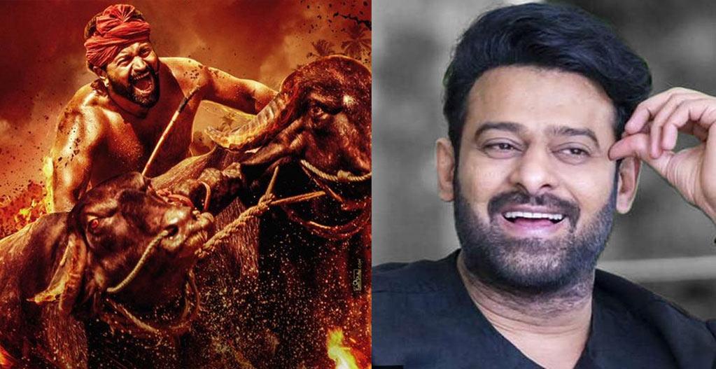 Prabhas pleasant surprise to Kantara