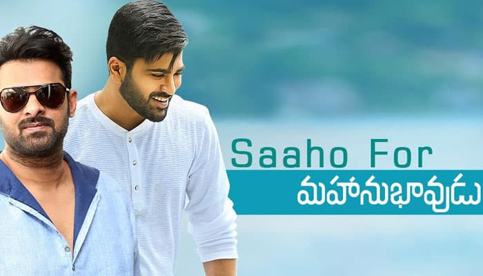 Saaho Coming for Mahanubhavudu