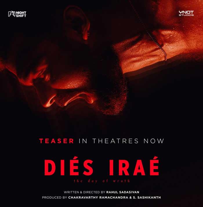 Pranav Mohanlal Starrer Dies Irae Teaser Released