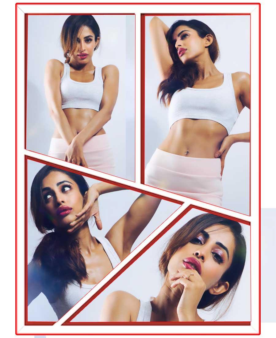 Priya Banerjee turns voluptuous in white