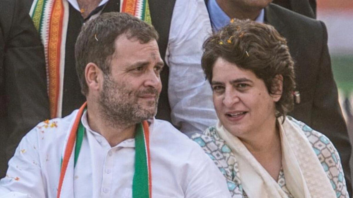 Outrage as Priyanka Gandhi compares Rahul Gandhi with Lord Ram