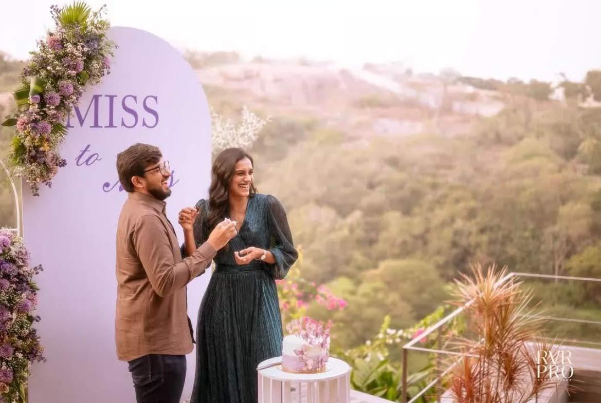 PV Sindhu Gets Engaged To Venkata Datta Sai