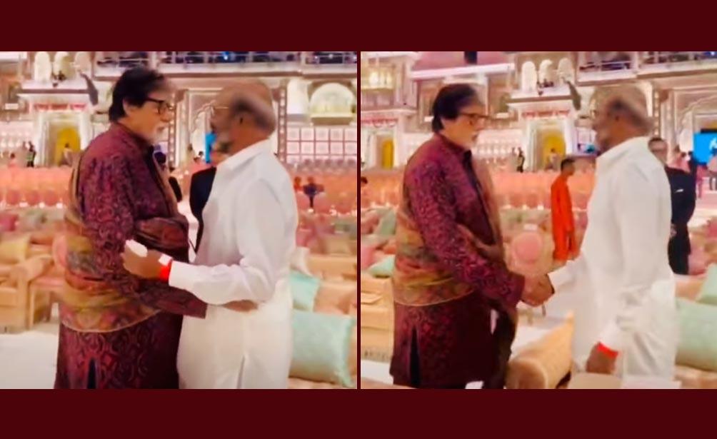 Rajinikanth Tried To Touch Amitabh Bachchan Feet