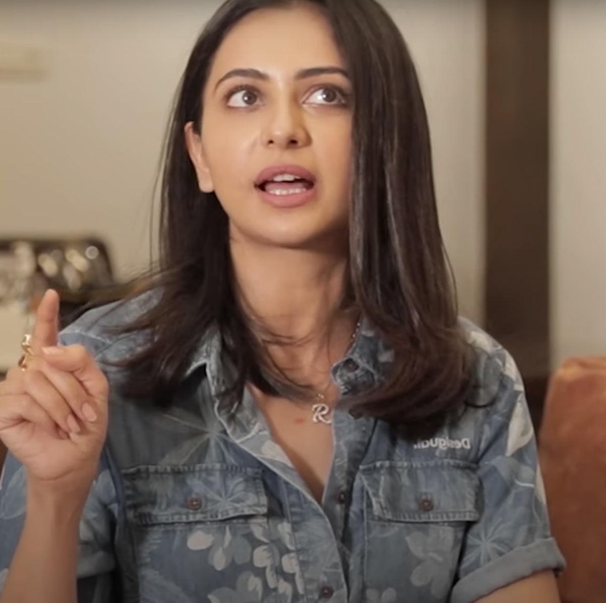Rakul discusses food on YouTube