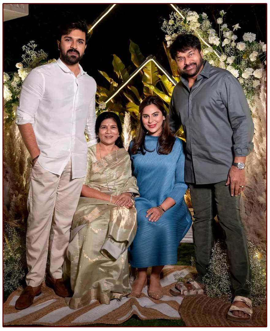 Ram Charan, Upasana to shift to Chiranjeevi house