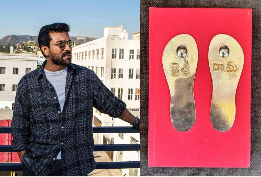 Global Star surprises Peddi Maker