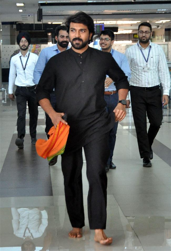 ​What's Ram Charan doing in Amritsar?