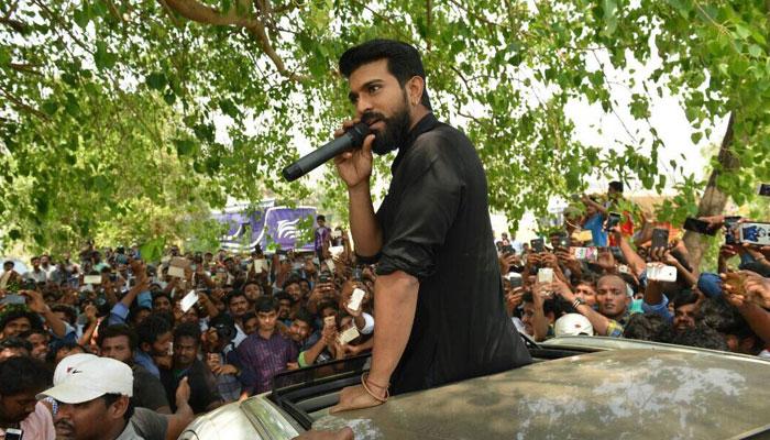 Charan Asks Fans to Support Pawan