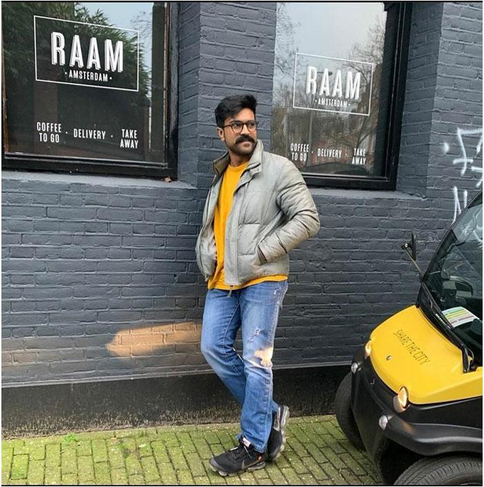 Charan Rocking Ultra Stylish Look