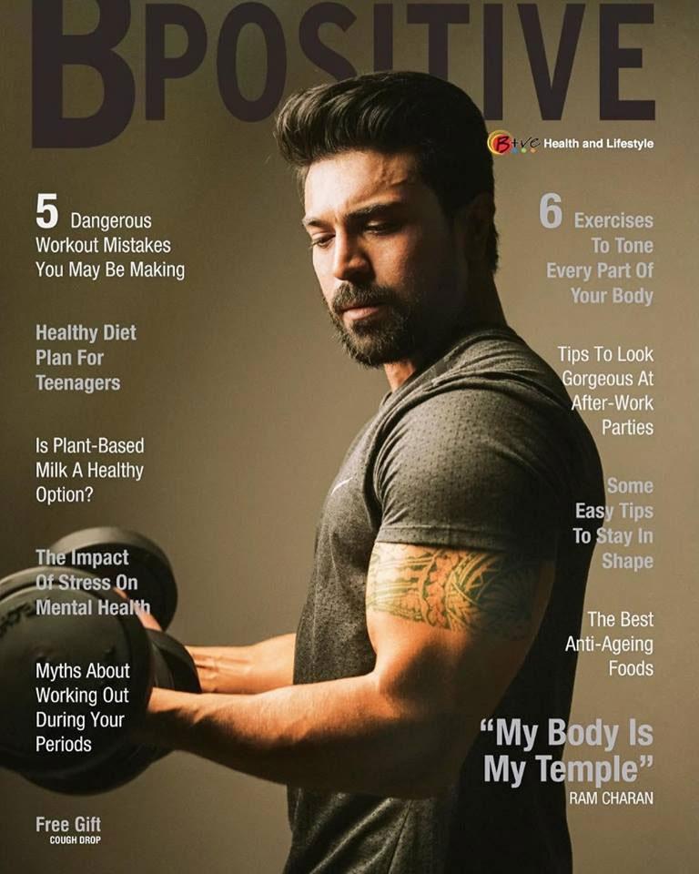 Ram Charan on B Positive Cover Page
