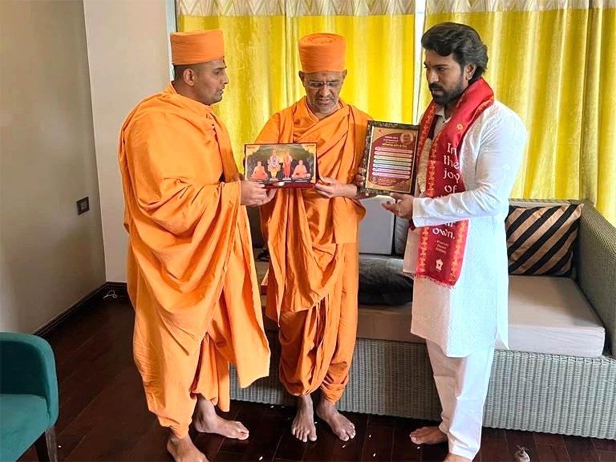 Ram Charan and PM Modi to attend a spiritual event