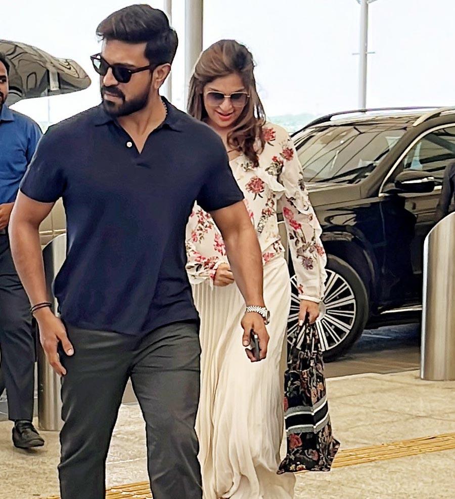 Ram Charan, Upasana fly to Maldives
