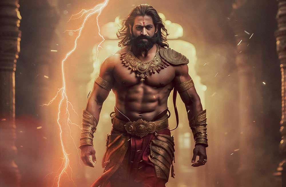Yash to fight him before his war with Lord Ram in Ramayana