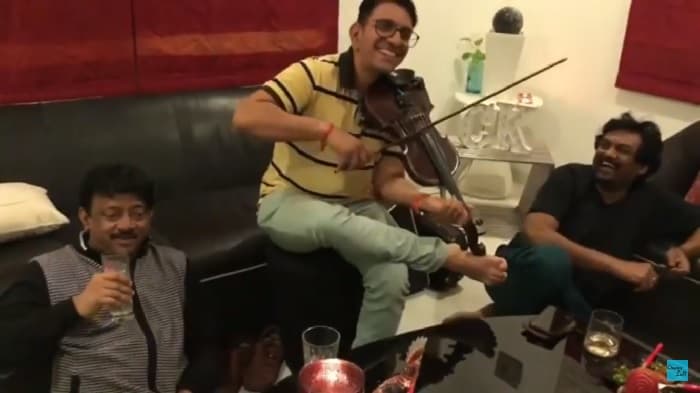 Varma Caught With Vodka