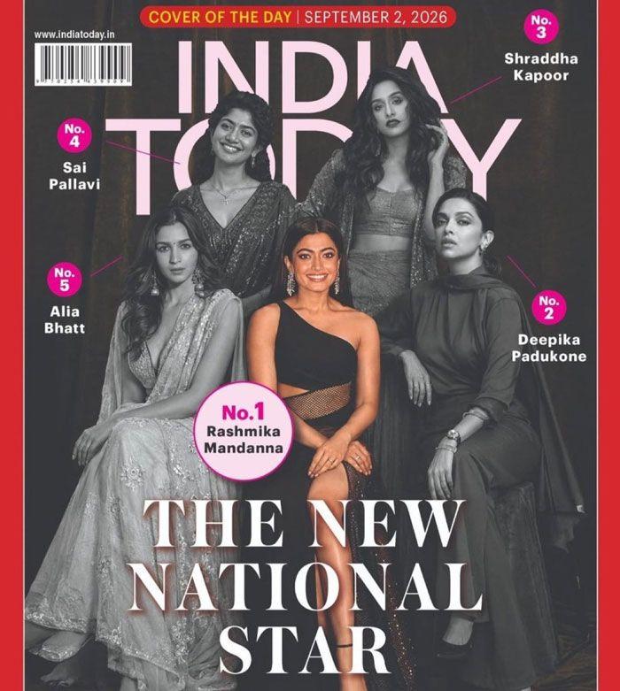 Rashmika Mandanna Emerges As India No 1 Heroine