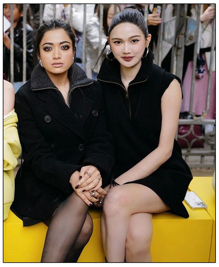 Rashmika Mandanna Teaches Telugu To Malaysian Blogger Christinna Kuan