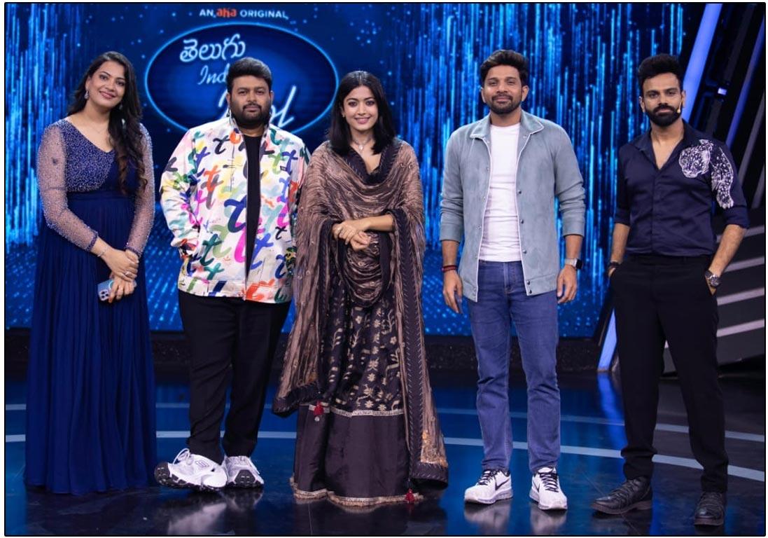Rashmika Mandanna To Judge Aha Telugu Indian Idol 3