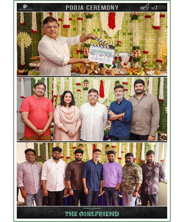 Allu Aravind Presents The Girlfriend Movie Launched