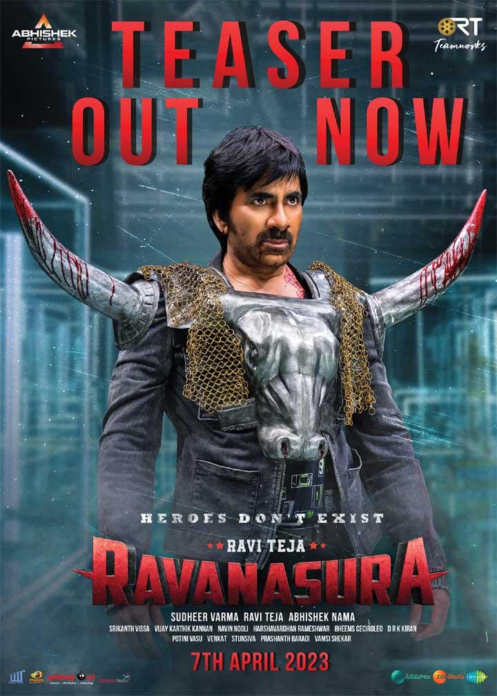 Ravi Teja Ravanasura Teaser Review