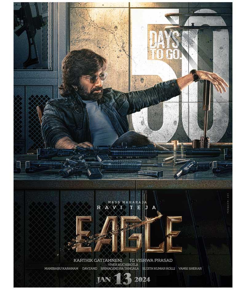Ravi Teja Eagle Movie Completes Shoot