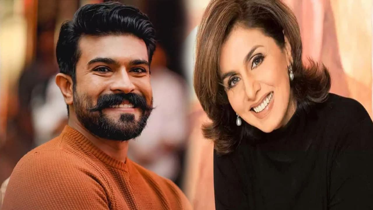 What's Ram Charan doing with Star hero's mom?