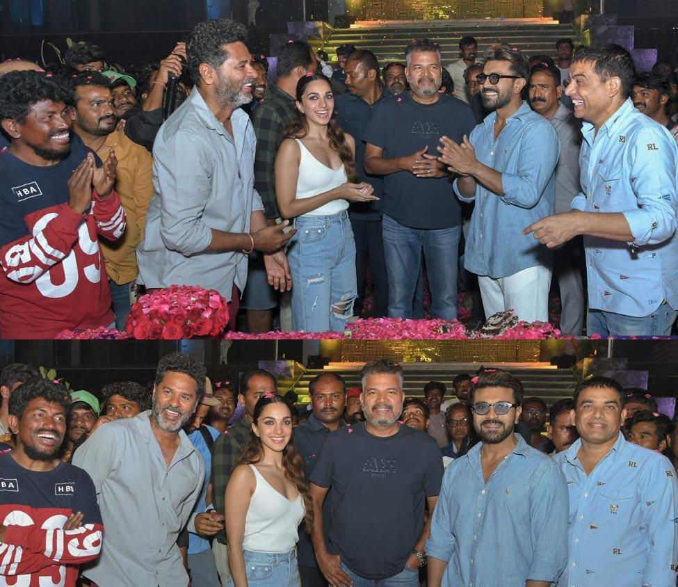 RC15 wraps a song, and readies for Ram Charan B-Day