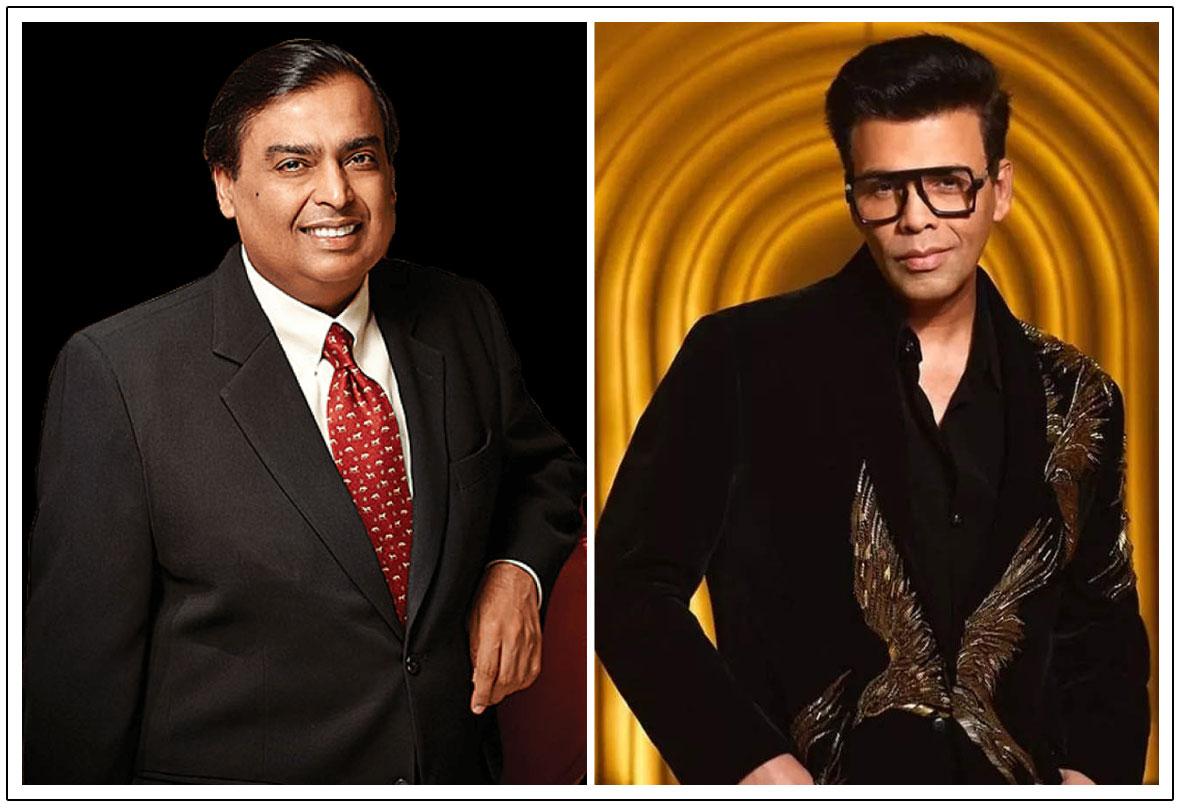 Ambani To Take Over Karan Johar Production House