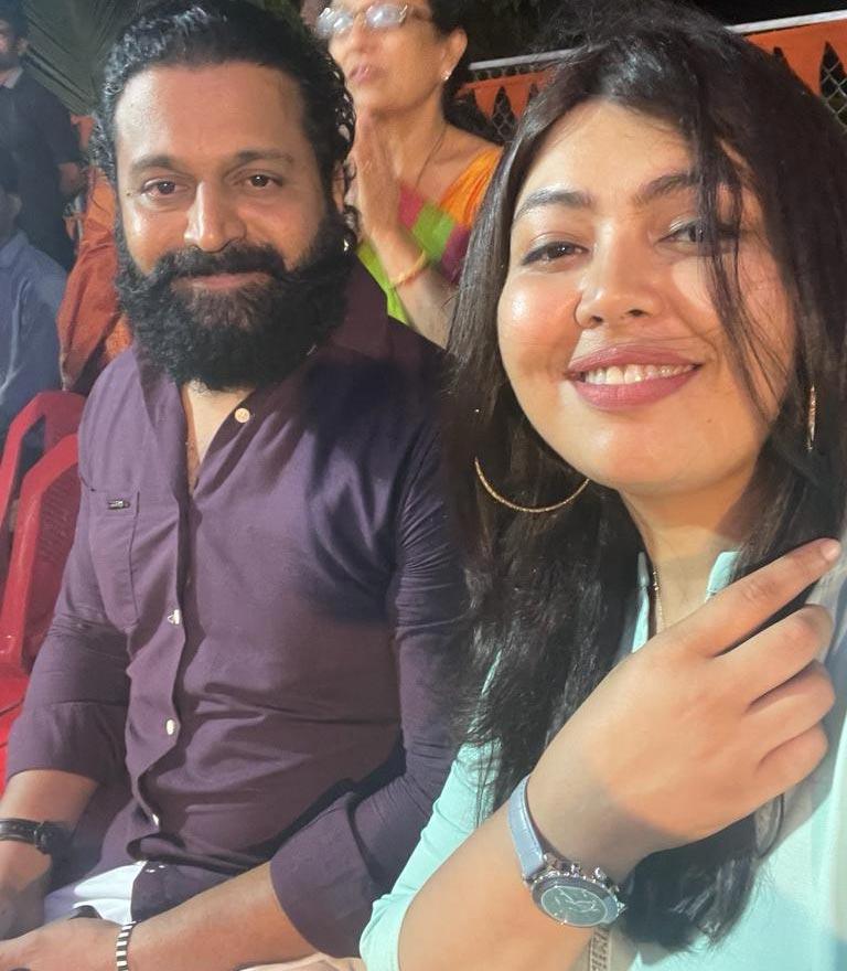 Kantara 2: Rishabh Shetty attends Bhoota Kola festival