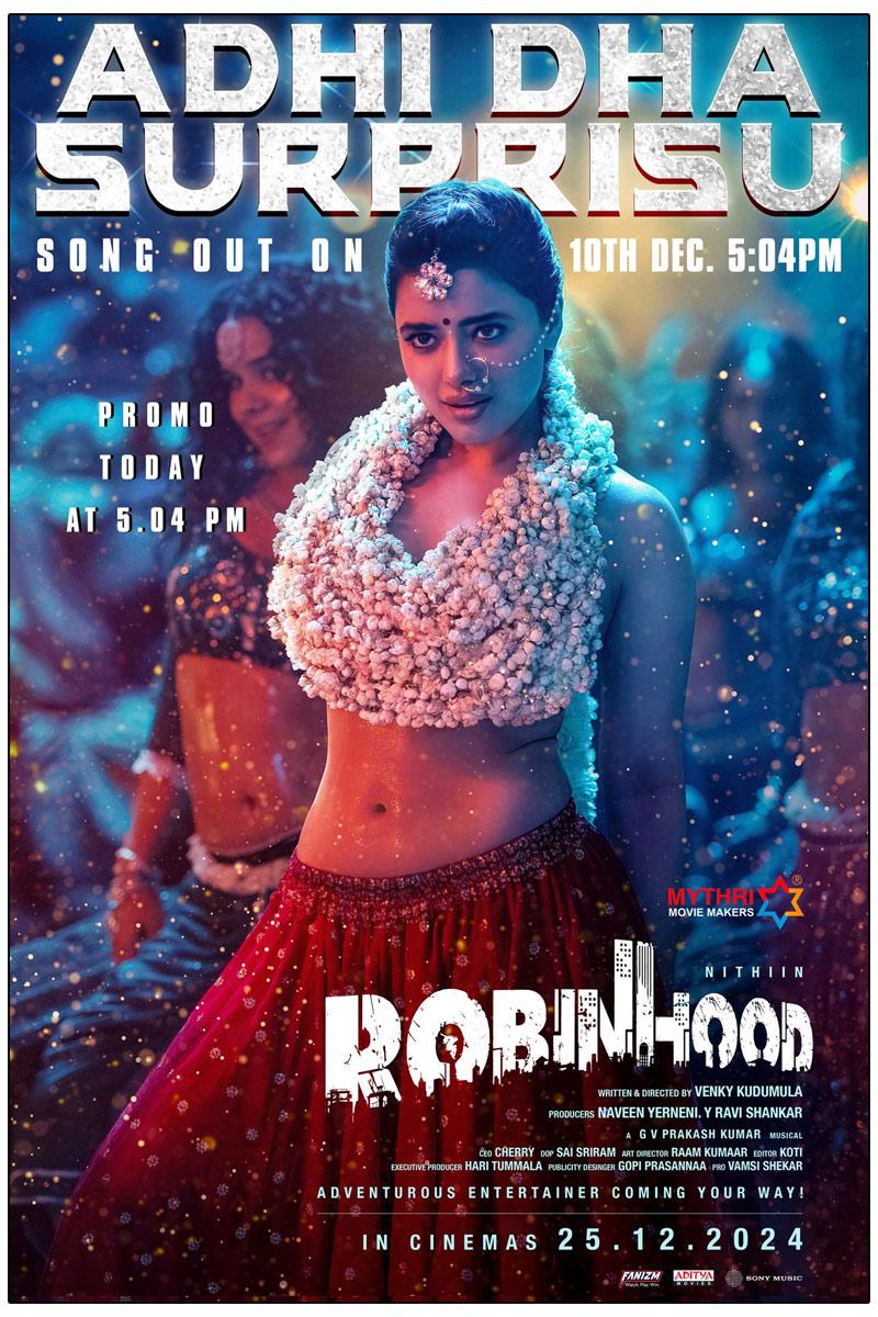 Robinhood Song Adhi Dha Surprisu Gets Time