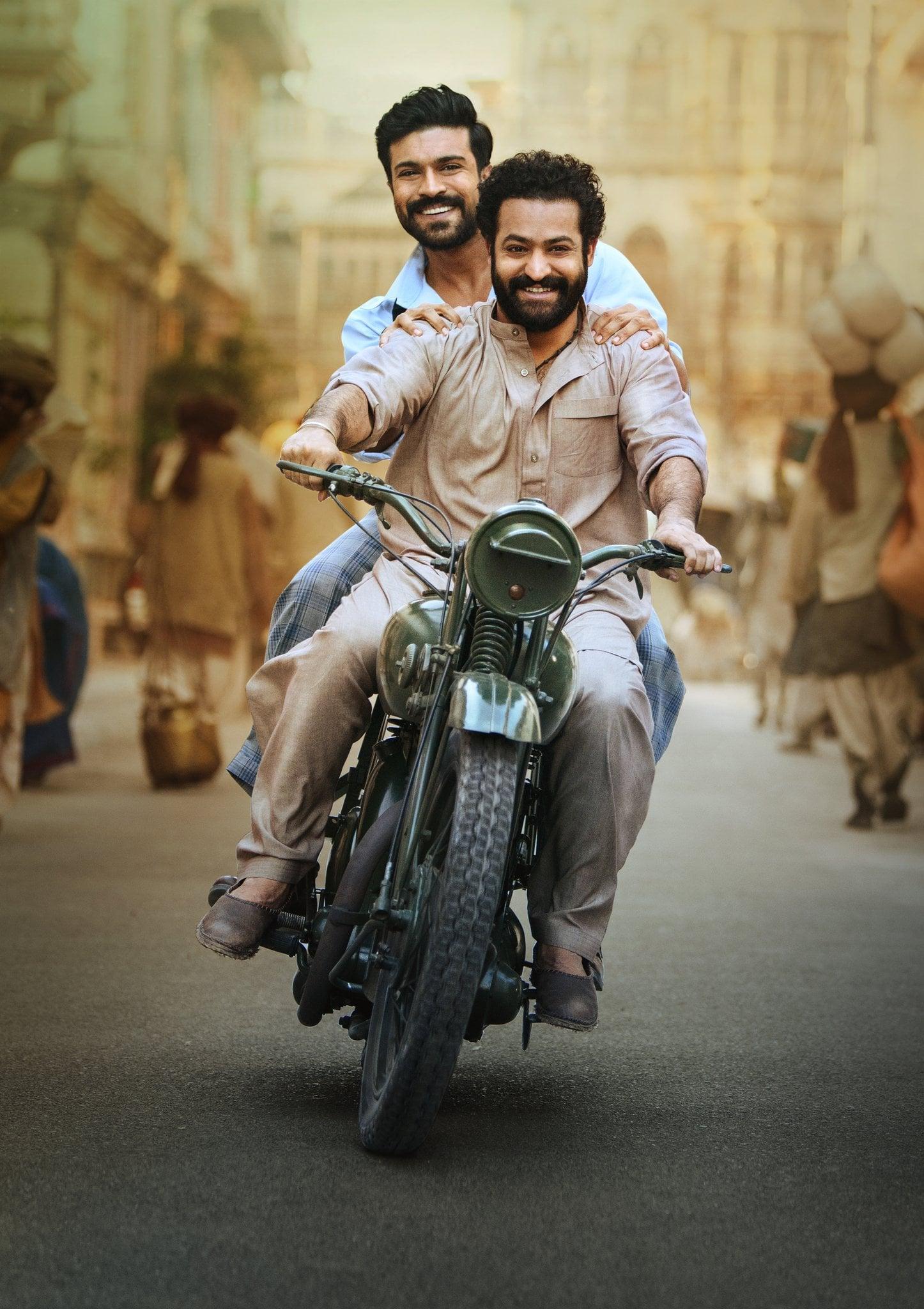 NTR,Ram Charan completes dubbing for RRR