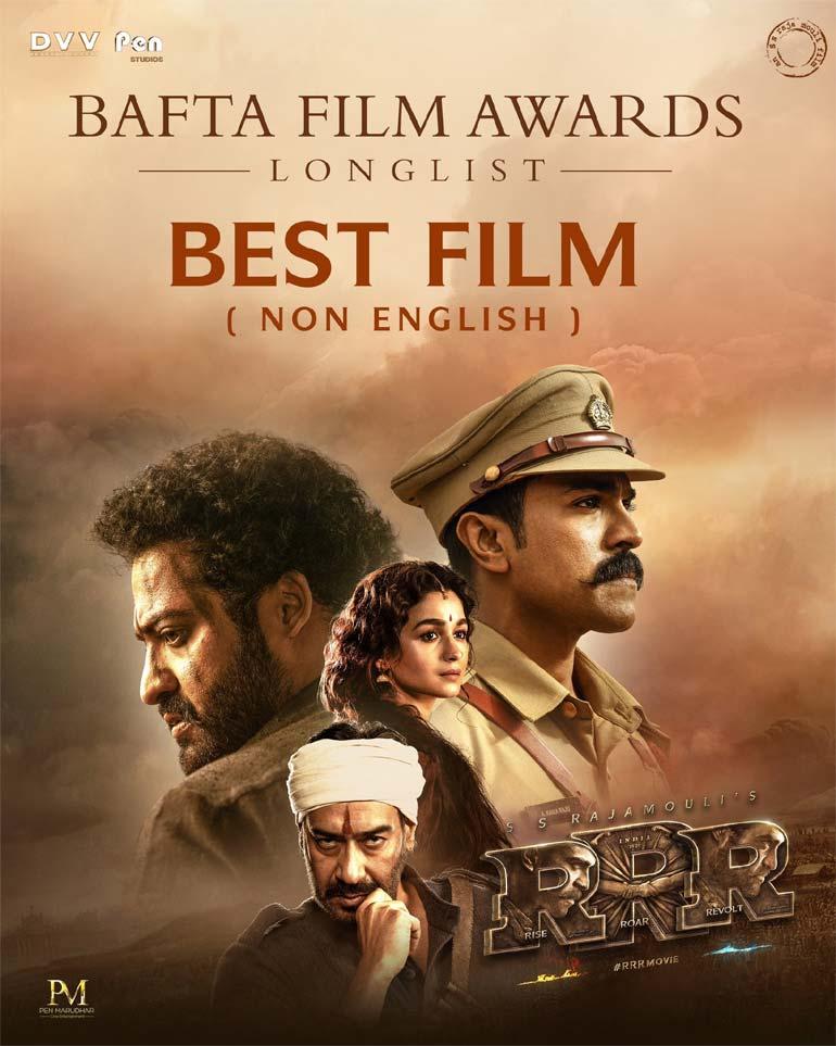 RRR storms into BAFTA nominations list