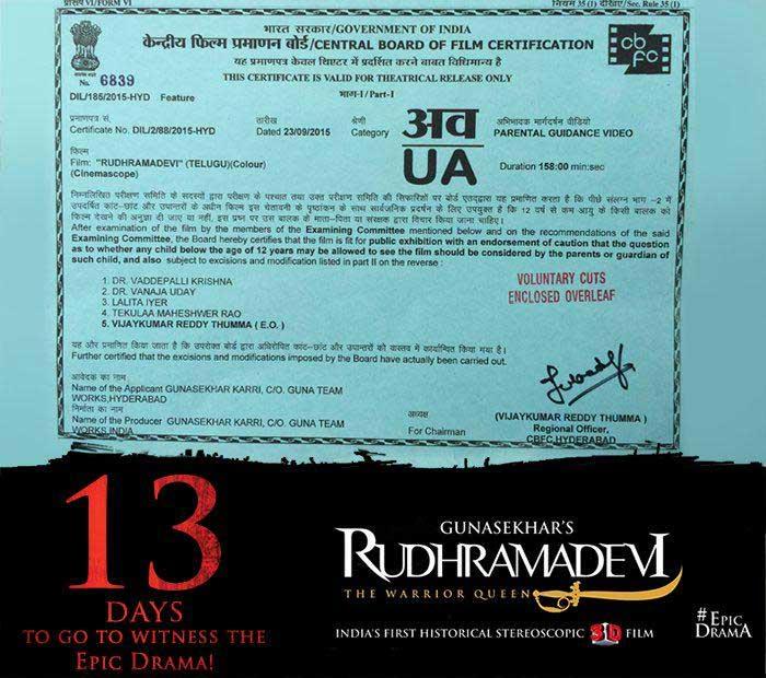 Why Gunasekhar Stubborn at Rudhramadevi's Release Date?