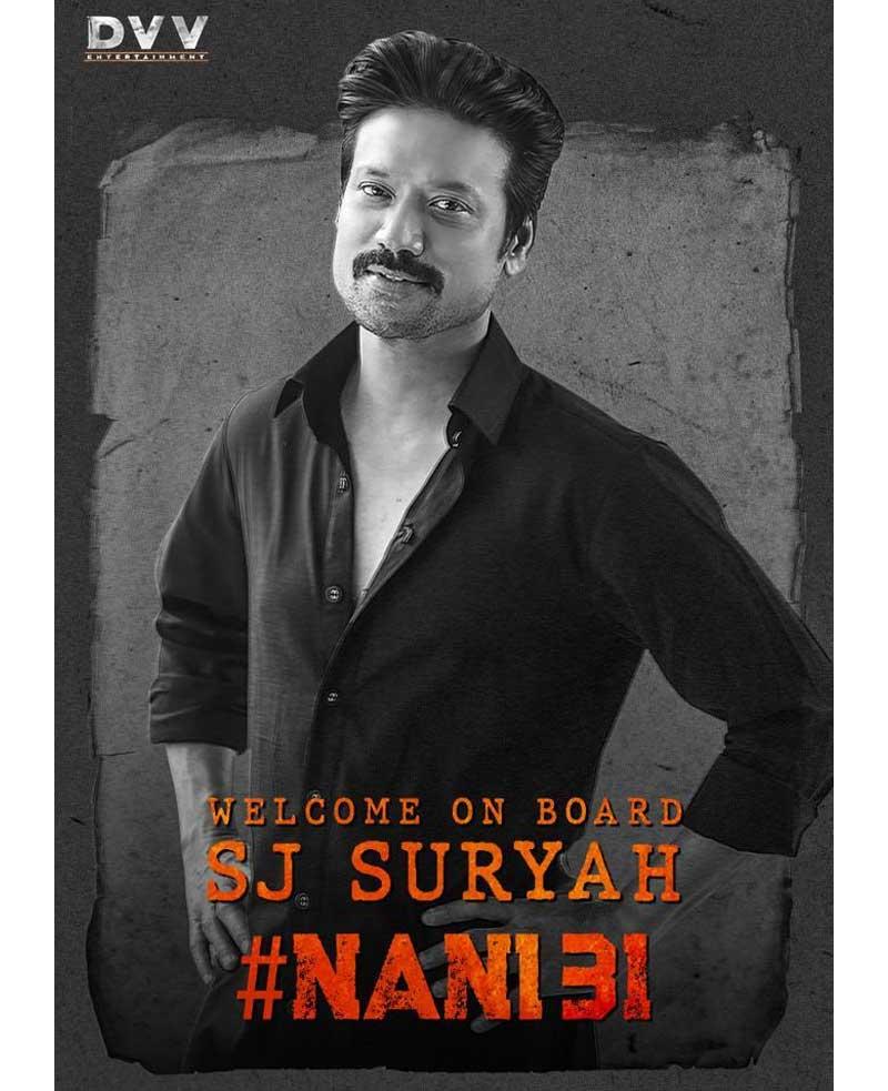 Nani 31 : S. J. Suryah enters the project