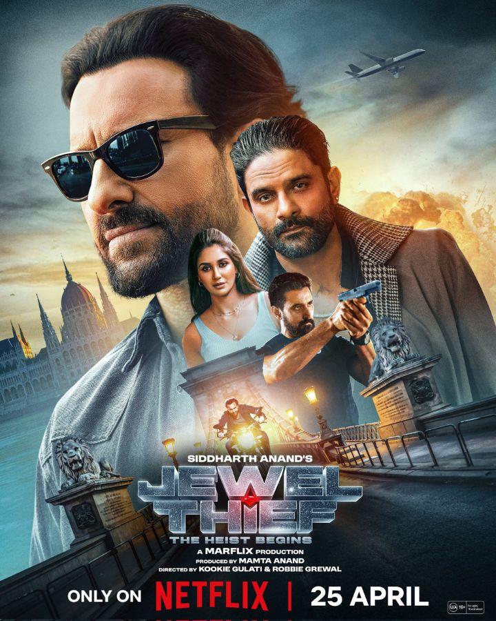 Saif Ali Khan Jewel Thief The Heist Begins On Netflix