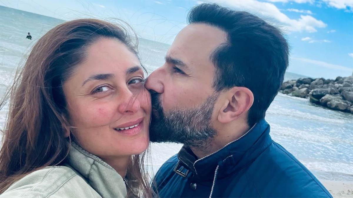 Saif-Kareena creates a kissing sensation