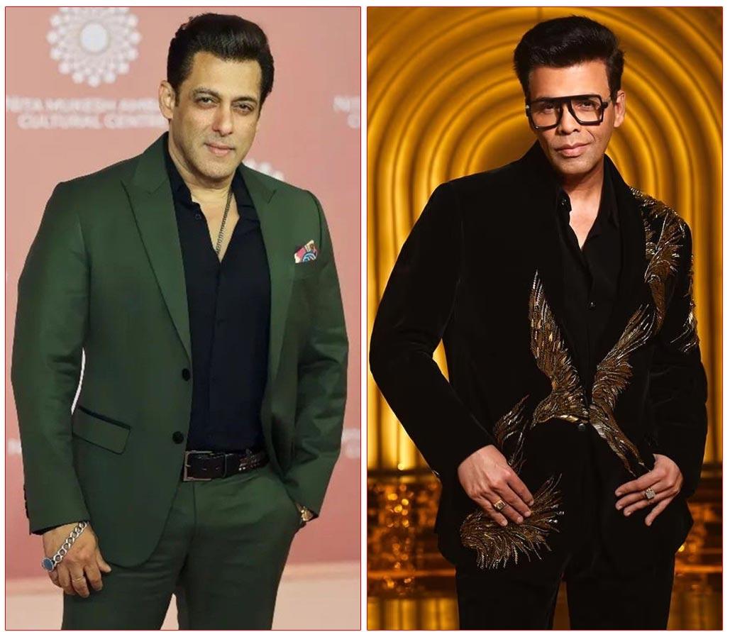 Salman Khan - Karan Johar The Bull Very Much On