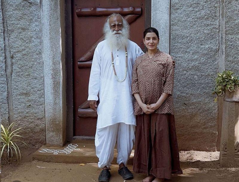 Samantha shares her Isha Foundation gyan
